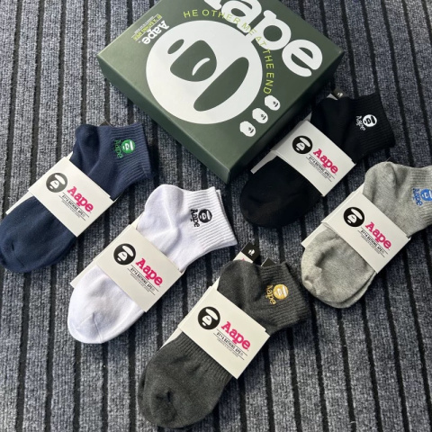 5 par krótkie skarpetki Aape 5 par krótkie skarpetki Aape