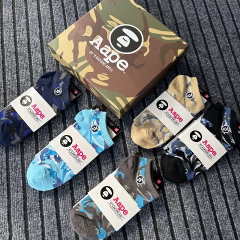 5 par krótkie skarpetki Aape 5 par krótkie skarpetki Aape