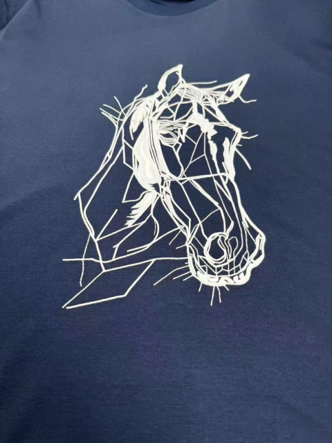 T-shirt luksusowy męski bawełaniany T-shirt luksusowy męski bawełaniany