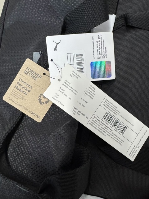 Torba sportowa na ramię torba podróżna BMW M