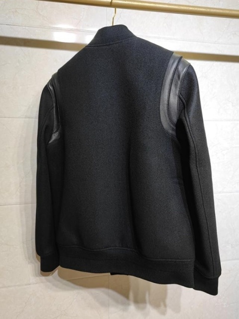 Kurtka męska bejsbolowa bamberka Saint Laurent