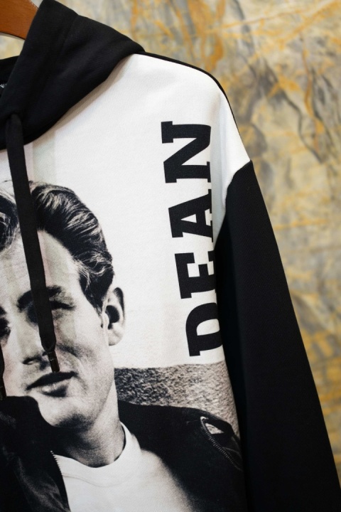 Męska bluza 100% bawełna, z kapturem