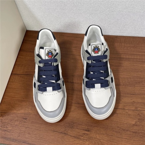 Sneakersy męskie skórzane Bally