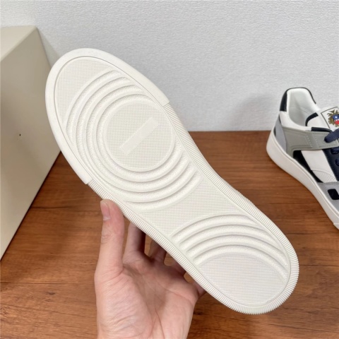 Sneakersy męskie skórzane Bally