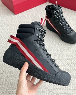 Luksusowe śniegowce męskie za kostekę Bally