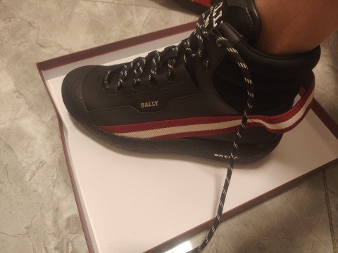 Luksusowe śniegowce męskie za kostekę Bally