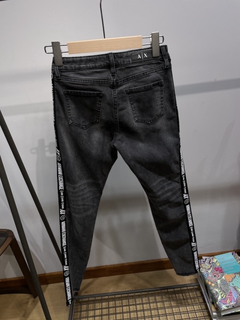 Spodnie jeansy slim Aramani Exchange