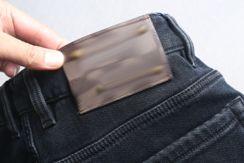 Spodnie zimowe jeansy ocieplane Louis Vuitton