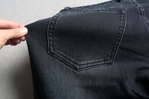 Spodnie zimowe jeansy ocieplane Louis Vuitton