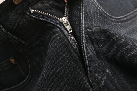 Spodnie zimowe jeansy ocieplane Louis Vuitton