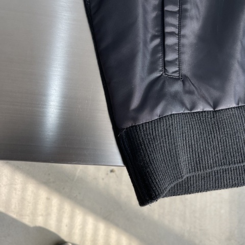 Bluza Prada lekka kurtka zapinana na zamek