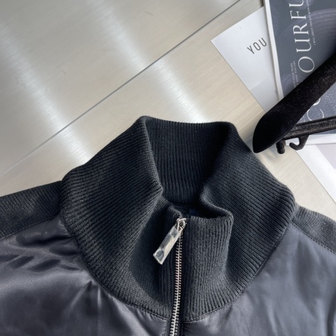 Bluza Prada lekka kurtka zapinana na zamek