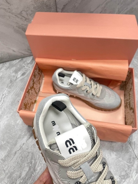 Buty damskie snekersy Miu Miu