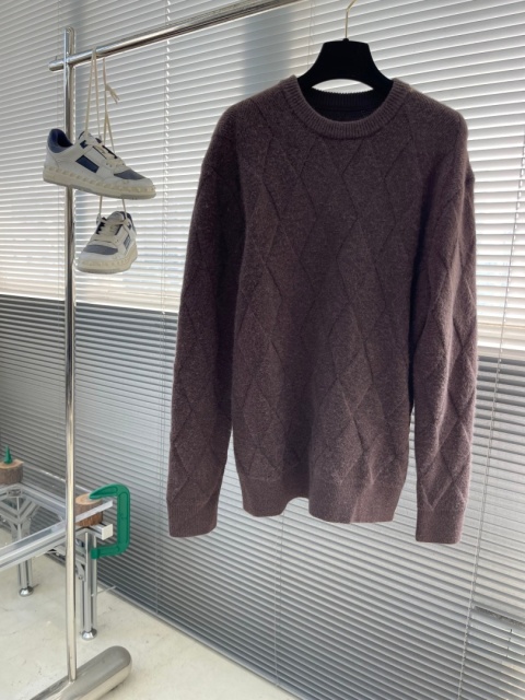 Luksusowy męski sweter wełniany - kaszmir