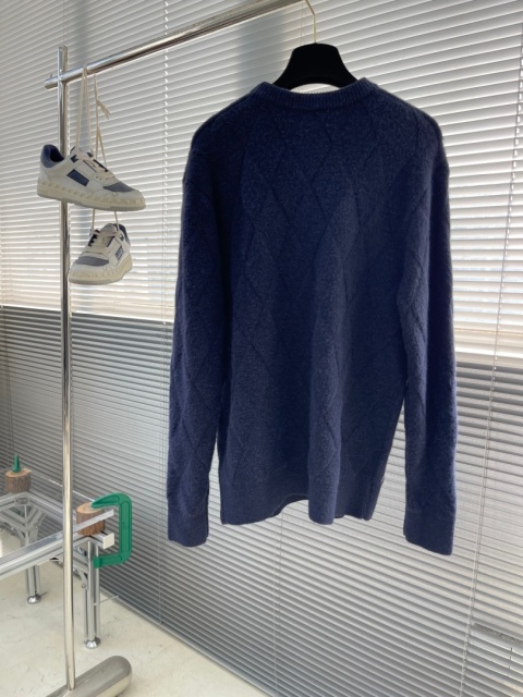 Luksusowy męski sweter wełniany - kaszmir