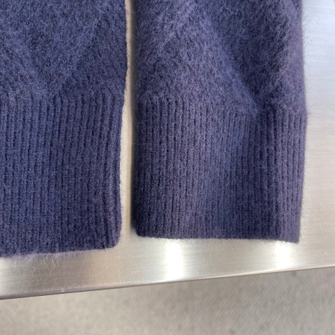 Luksusowy męski sweter wełniany - kaszmir