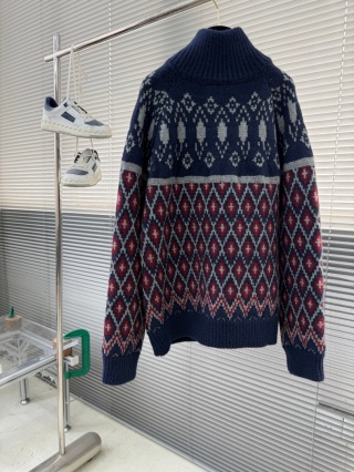 Sweter Loewe - kardigan wełniany zapinany na zamek