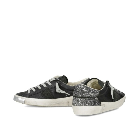 Buty Philippe Model Paris PRSX · unisex czarny glitter heel · 2026