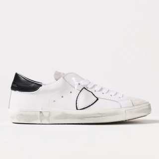 Buty Philippe Model Paris PRSX · unisex „dirty sneakers” · czarny tył · 2025