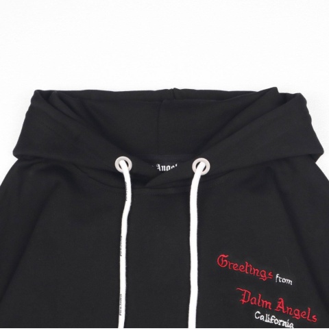 Bluza Palm Angels Coral Embroidery Hoodie