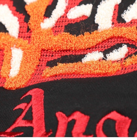 Bluza Palm Angels Coral Embroidery Hoodie