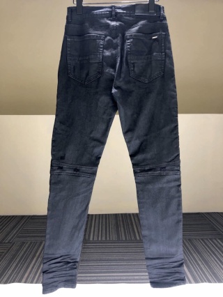 Spodnie Amiri Ciemno - Szare Slim fit