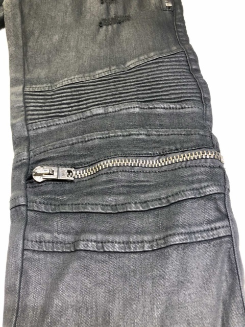 Spodnie Amiri Ciemno - Szare Slim fit