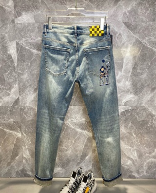 Spodnie jeans Louis Vuitton