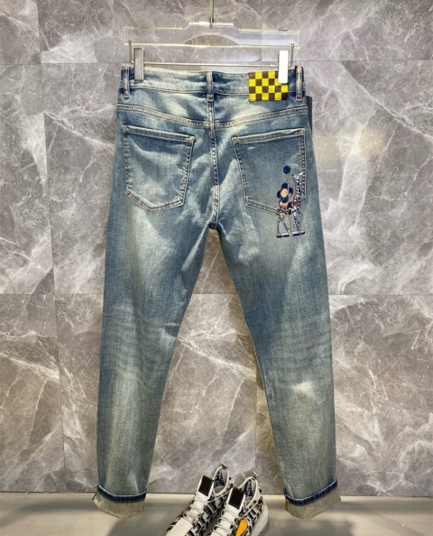 Spodnie jeans Louis Vuitton