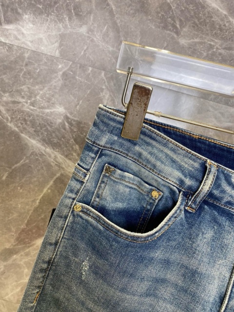 Spodnie jeans Louis Vuitton