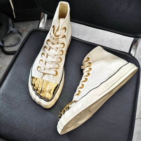 Trampki Schiaparelli High‑Top Canvas Gold Edition