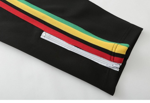 Dres Palm Angels Rainbow Track Set Unisex Black