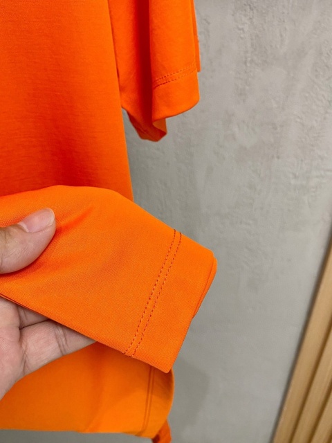 Koszulka Herme Bawełna Jedwabista Haft Premium Basic