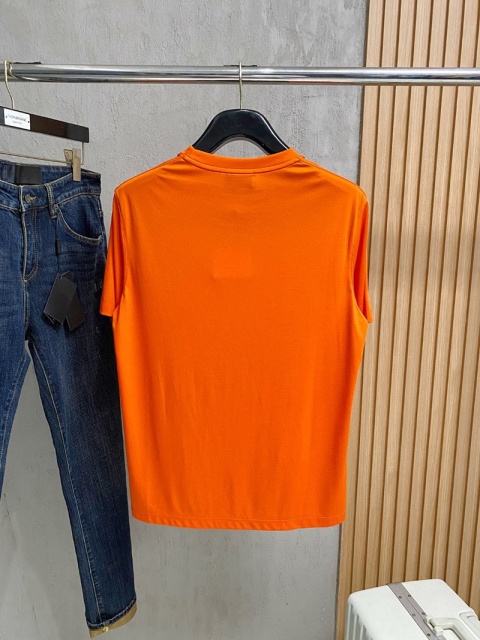 Koszulka Herme Bawełna Jedwabista Haft Premium Basic