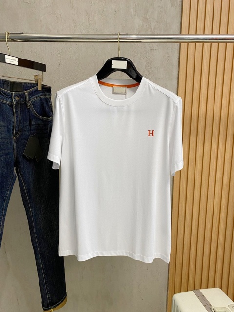 Koszulka męska Hermesz jedwabistej bawełny