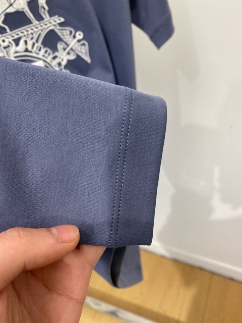 Koszulka męska t-shirt Hermesz jedwabistej bawełny