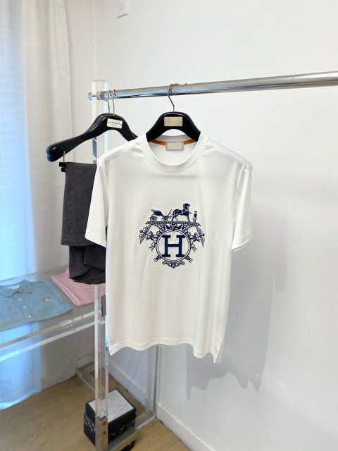 Koszulka męska t-shirt Hermesz jedwabistej bawełny