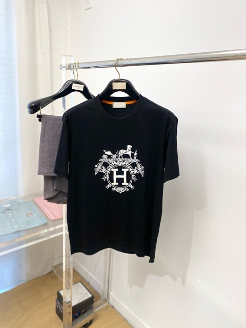 Koszulka męska t-shirt Hermesz jedwabistej bawełny