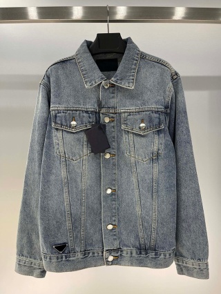 Jeansowa kurtka Prada Katana Unisex Early Fall