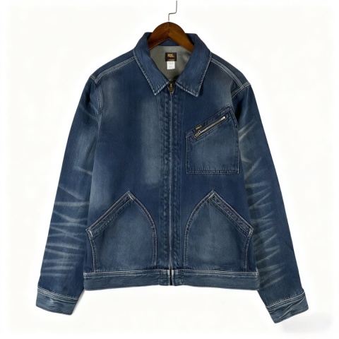 Kurtka katana Ralph Lauren Washed Deep Blue