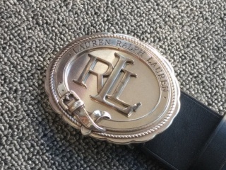 Pasek Ralph Lauren 100% skóra licowa USA Style