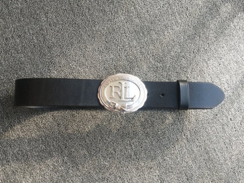 Pasek Ralph Lauren 100% skóra licowa USA Style