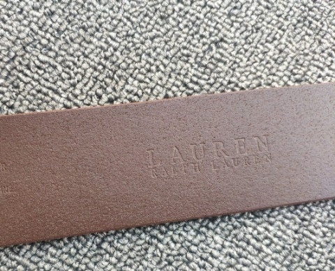 Pasek Ralph Lauren 100% skóra licowa