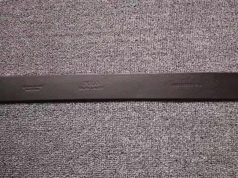 Pasek Ralph Lauren Kawa brąz 100% skóra naturalna