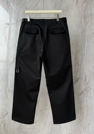 Męskie spodnie Fendi Silky Cotton Cargo Straight Fit