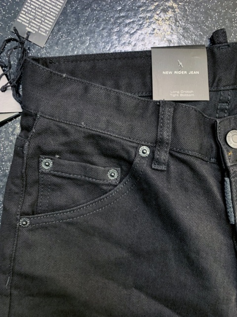 Spodnie męskie Dsquared slim fit Czarny denim jeans