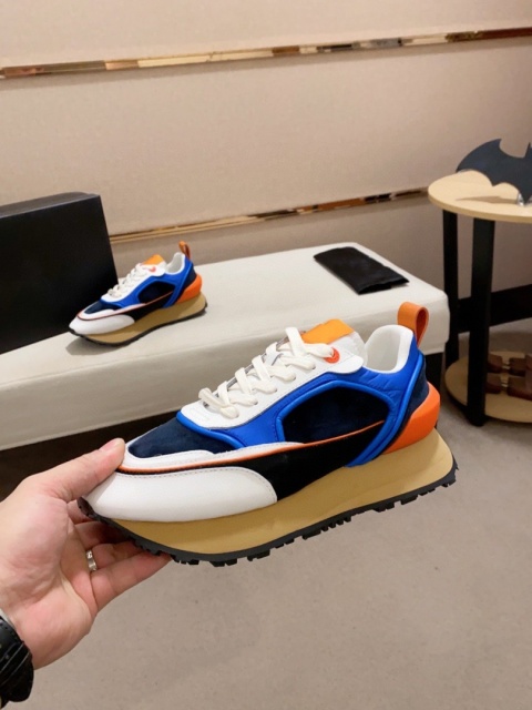 Buty Balmain skóra licowa + zmasz