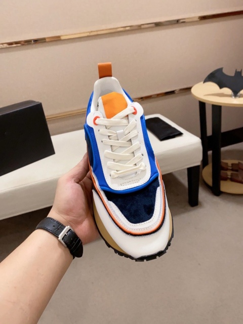 Buty Balmain skóra licowa + zmasz