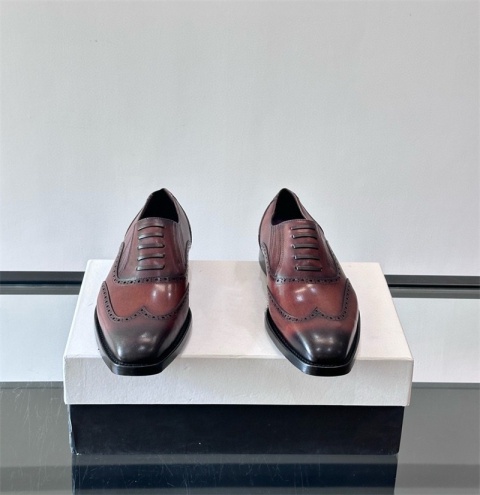 Buty męskie biznesowe Berluti Paris skórzana podeszwa