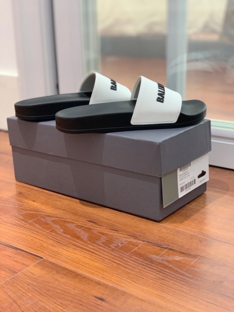 Klapki Balenciaga Street Style Anti‑Slip ·